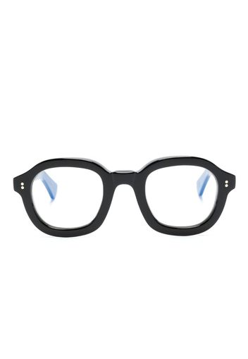 Lesca round-frame optical glasses - Nero