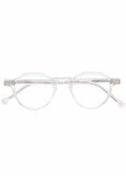 Lesca transparent-frame glasses - Bianco