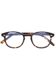 Lesca 711 tortoiseshell-effect glasses - Marrone