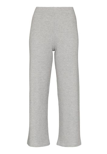 LESET fine-knit trousers - Grigio