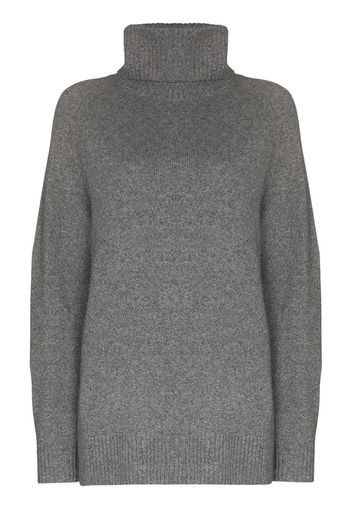 LESET LESET ZOE OVERSIZED TURTLENECK - Grigio