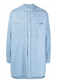 Levi's: Made & Crafted Denim Family button-collar shirt - Blu