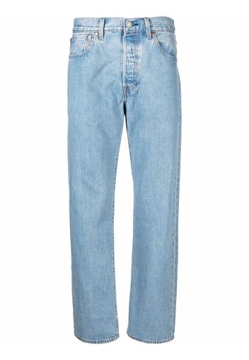 Levi's light-wash straight-leg jeans - Blu