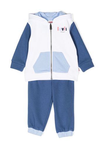 Levi's Kids logo-print tracksuit set - Blu