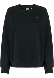 logo embroidered sweatshirt