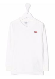 Levi's Kids logo-print cotton T-shirt - Bianco