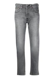 Levi's mid-rise slim-cut jeans - Grigio
