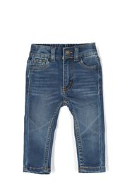 Levi's Kids washed-denim jeans - Blu