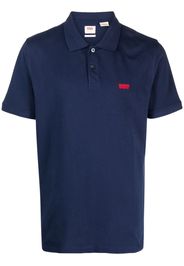 Levi's embroidered-logo polo shirt - Blu