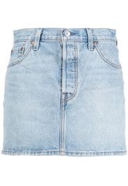 Levi's mid-rise denim skirt - Blu