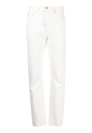 Levi's high-rise straight-leg jeans - Bianco