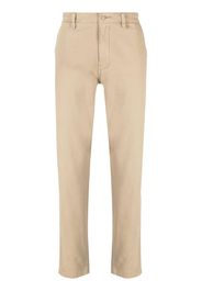 Levi's logo-patch chino trousers - Marrone