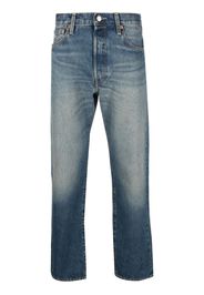 Levi's mid-rise straight-leg jeans - Blu