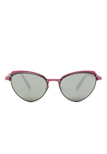 L.G.R cat-eye frame sunglasses - Marrone