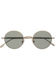 L.G.R Reunion round-frame sunglasses - Marrone