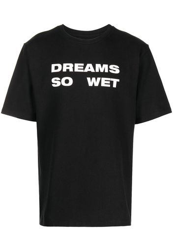 Liberal Youth Ministry T-shirt Dreams So Wet con stampa - Nero