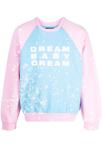 Liberal Youth Ministry Felpa con design color-block Dream Bleach - Blu