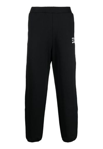 Liberal Youth Ministry logo-print cotton track pants - Nero