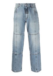 Liberal Youth Ministry panelled straight-leg jeans - Blu