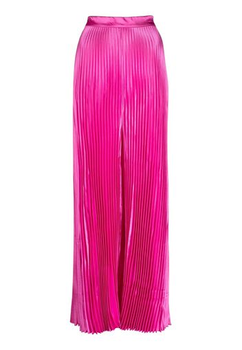 L'IDÉE fully pleated high-waisted trousers - Rosa