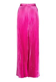 L'IDÉE fully pleated high-waisted trousers - Rosa