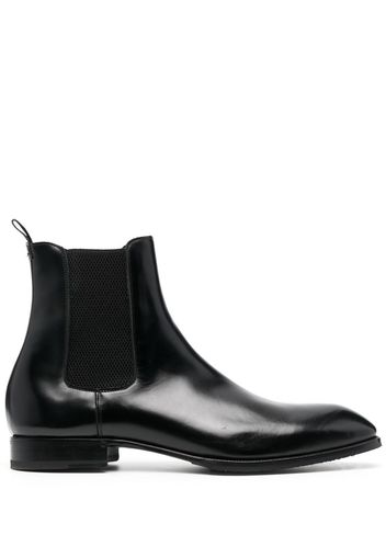 Lidfort pointed toe leather boots - Nero