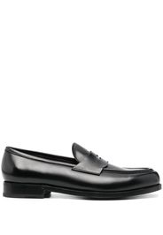 Lidfort penny-slot leather loafers - Nero