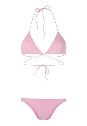 LIDO Tredici tie-fastening bikini set - Rosa