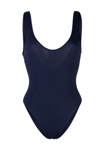 LIDO Sette Rib scoop-neck swimsuit - Blu