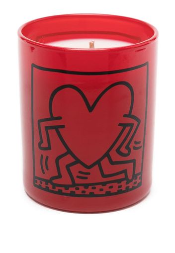 Ligne Blanche Keith Haring Running Heart candle - Rosso