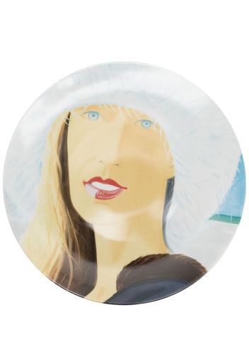 Ligne Blanche Alex Katz Jessica plate - Bianco