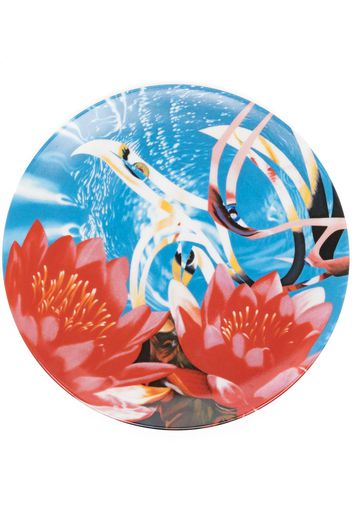 Ligne Blanche Rosenquist porcelain plate - Blu