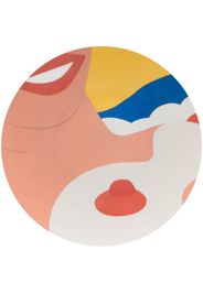 Ligne Blanche Nude Wesselmann large plate - Rosa