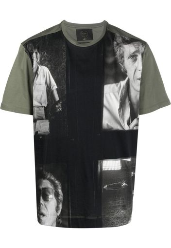 Limitato photograph-print cotton T-Shirt - Verde