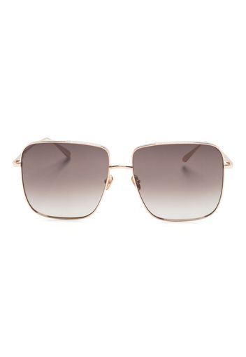 Linda Farrow Andoa square-frame sunglasses - Rosa