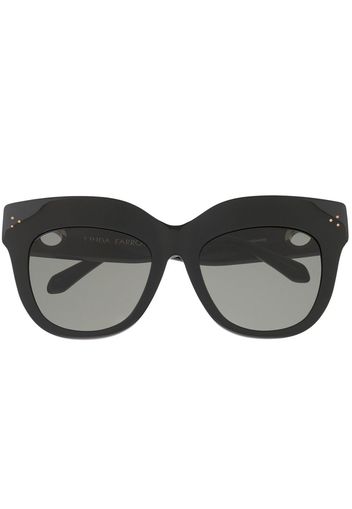 Linda Farrow oversize cat-eye sunglasses - Nero