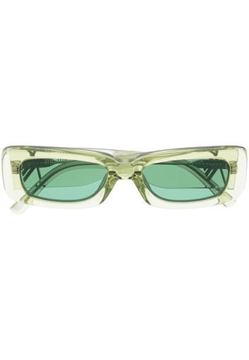 Linda Farrow transparent-frame sunglasses - Verde