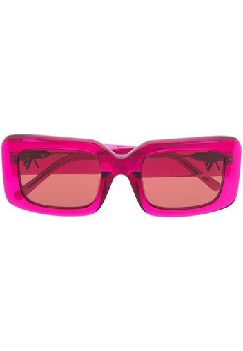 Linda Farrow transparent-frame sunglasses - Rosa