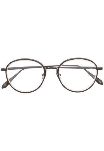 Linda Farrow Moss round-frame glasses - 3 BLACK