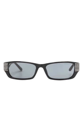 Linda Farrow Magda rectangle-frame sunglasses - Nero