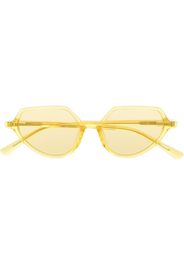 Linda Farrow Occhiali da sole cat-eye C7 - Giallo