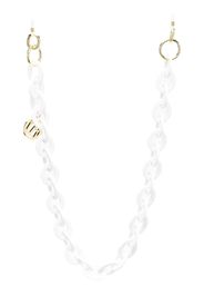 Linda Farrow chunky sunglasses chain - Bianco