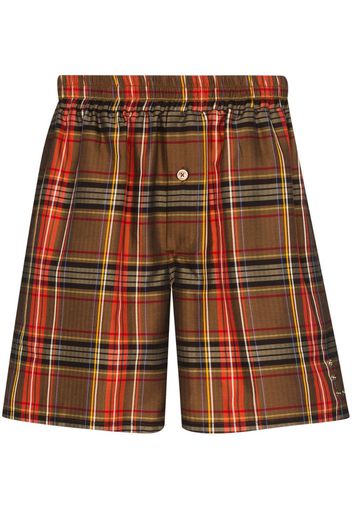 Bennett check Bermuda shorts