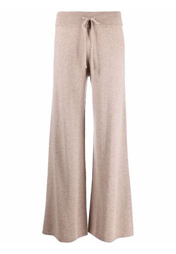 Lisa Yang drawstring cashmere trousers - Toni neutri