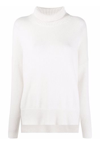 Lisa Yang roll-neck cashmere jumper - Toni neutri