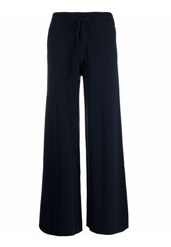 Lisa Yang Sofi high-waisted wide-leg trousers - Blu