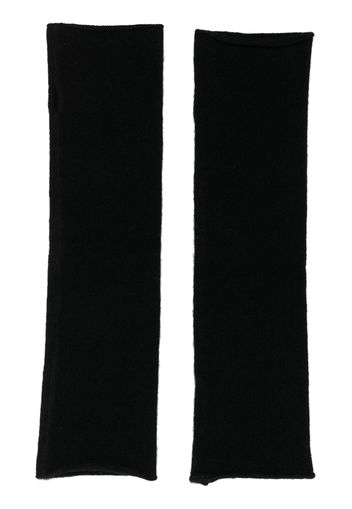 Lisa Yang Aspen knit arm warmers - Nero