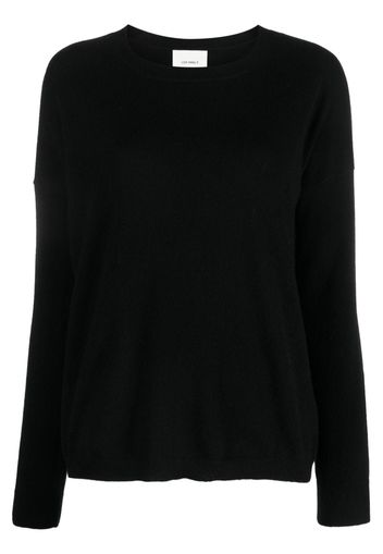 Lisa Yang drop-shoulder cashmere jumper - Nero