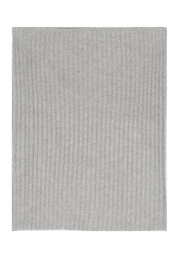 Lisa Yang ribbed-knit cashmere scarf - Grigio