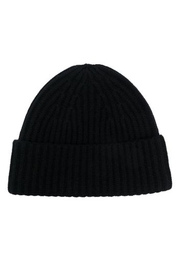 Lisa Yang Martigny knitted cashmere beanie - Nero